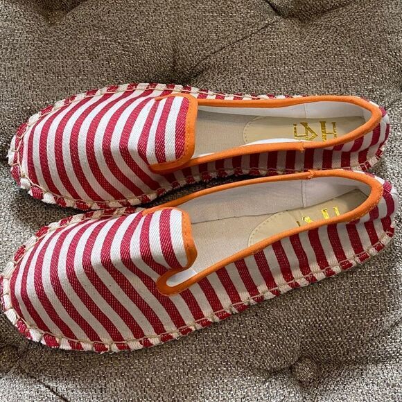 Striped  Canvas  Espadrilles - Picture 10 of 12